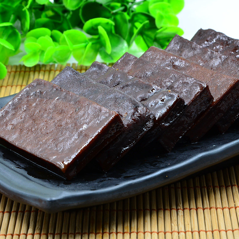 芳姐柴火丸子 690g湖南特产石磨邵阳猪血丸子烟熏豆腐干猪血粑