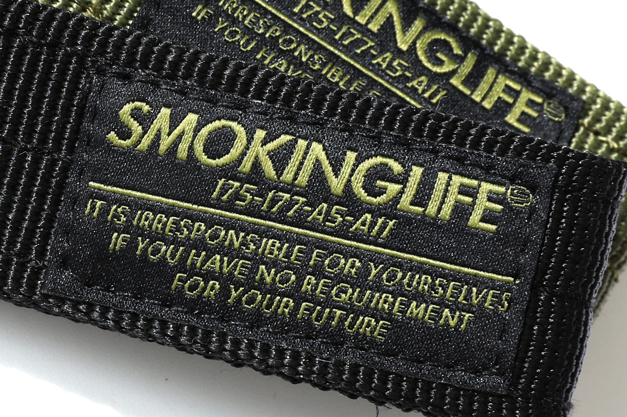 smokinglife十周年 17新配搭品 品牌周边 腰围尼龙挂