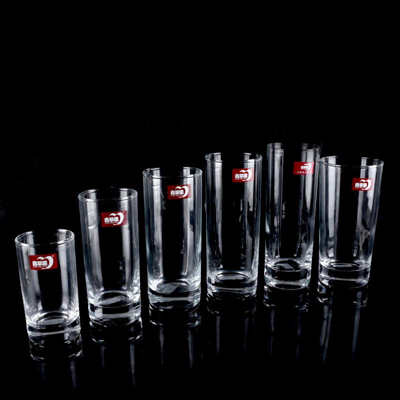 青苹果欧诺玻璃直身杯水杯茶杯 玻璃酒杯 酒店宾馆饭店餐厅饮料杯