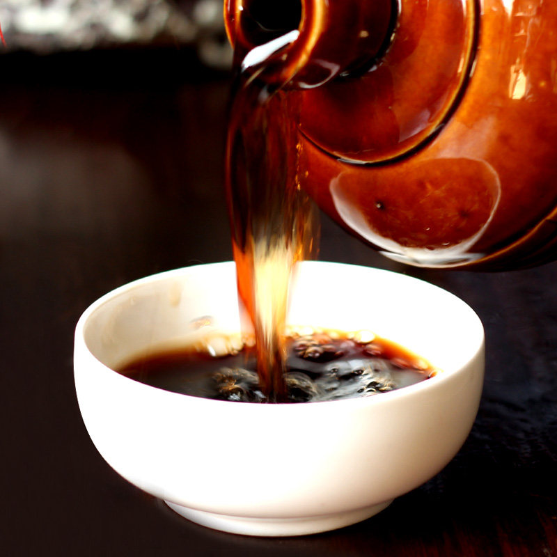 越皇亭浙江绍兴黄酒金八年老酒3斤坛装手工糯米花雕酒半甜型黄酒