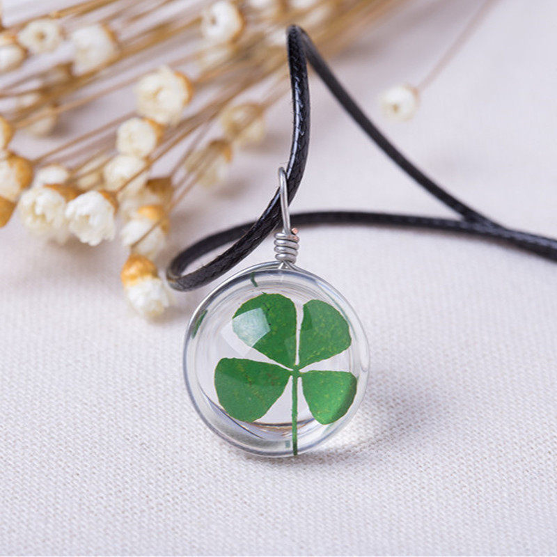 特价四叶草项链 幸运草