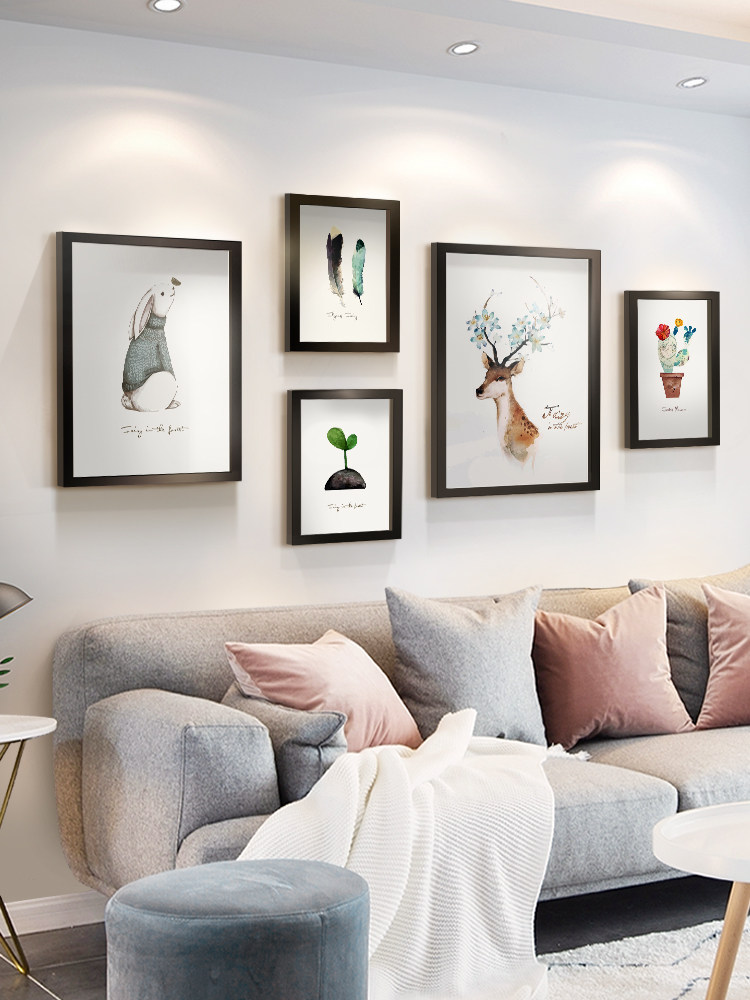 包邮 欧式壁挂壁饰墙饰挂饰客厅墙上挂画抽象立体沙发背景墙装饰画