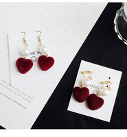 Temperament Love Pearl Earrings 03