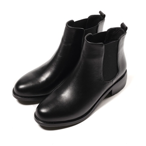 小靴子真皮高帮外贸