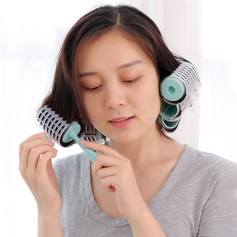 木丁丁旗舰店:卷发神器 懒人自动卷发器筒塑料棒波浪梨花干湿蜗牛卷发