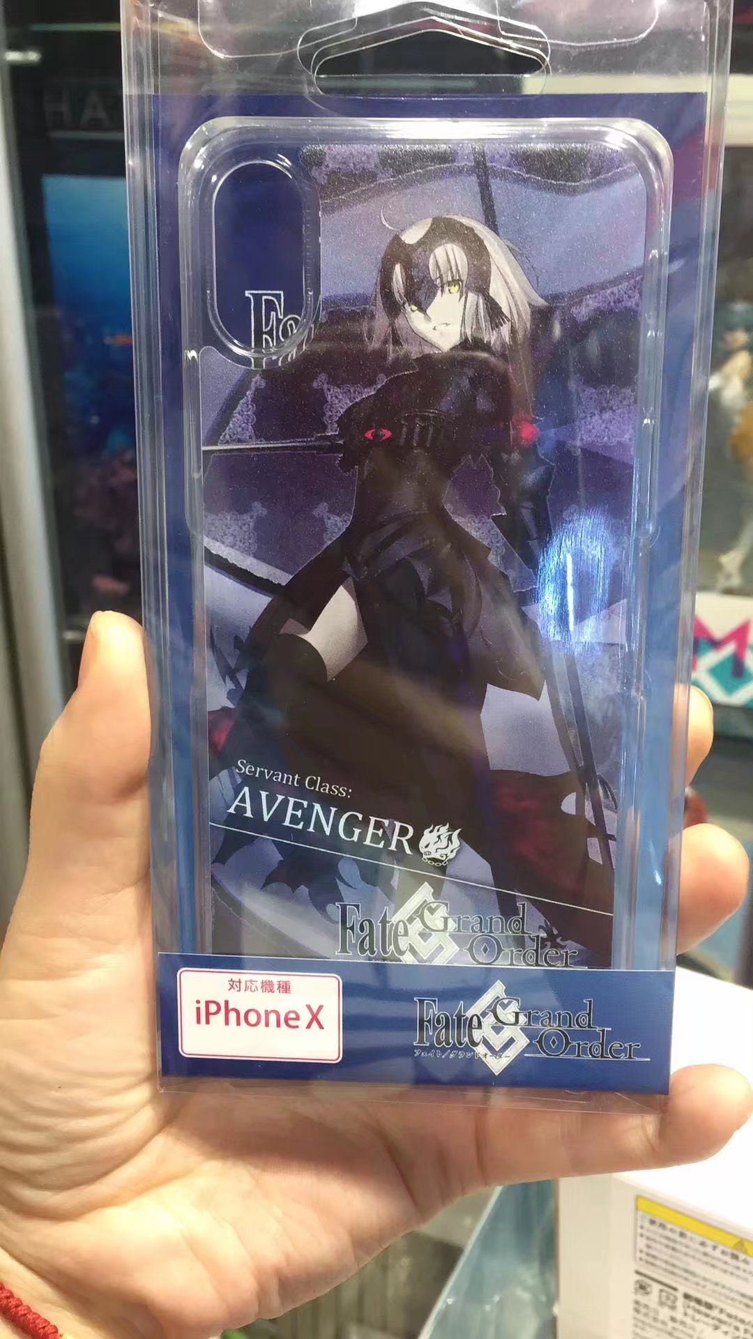 fate壁纸 iphonex,fate壁纸 圆桌骑士团 日版现货日本制 fgo fate iphonex 苹果x 黑 贞德 saber 手机壳
