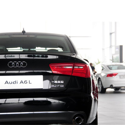 奥迪a3a4la5a6lq5金属车尾标303540455055tfsi汽车排量贴标
