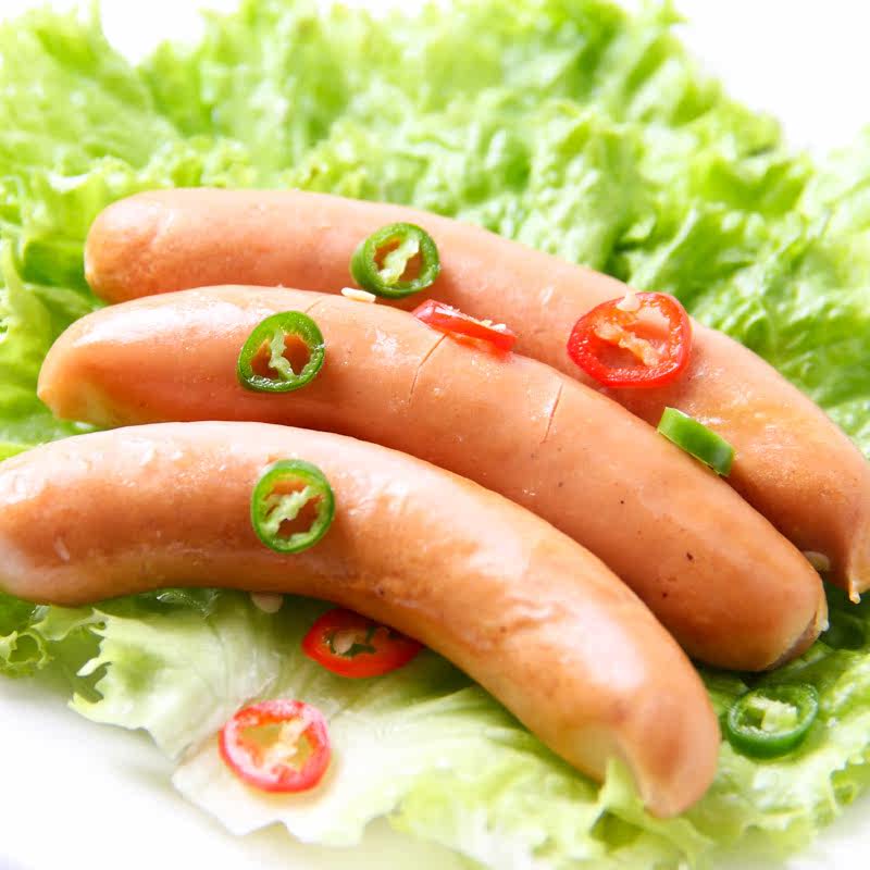 【买二送一4种口味】泰祥 鱼肉香肠400g台湾烤肠脆皮肠手抓饼热狗