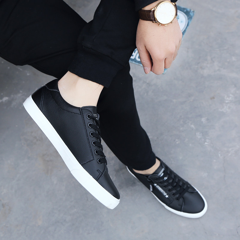 平底鞋男 板鞋 系带