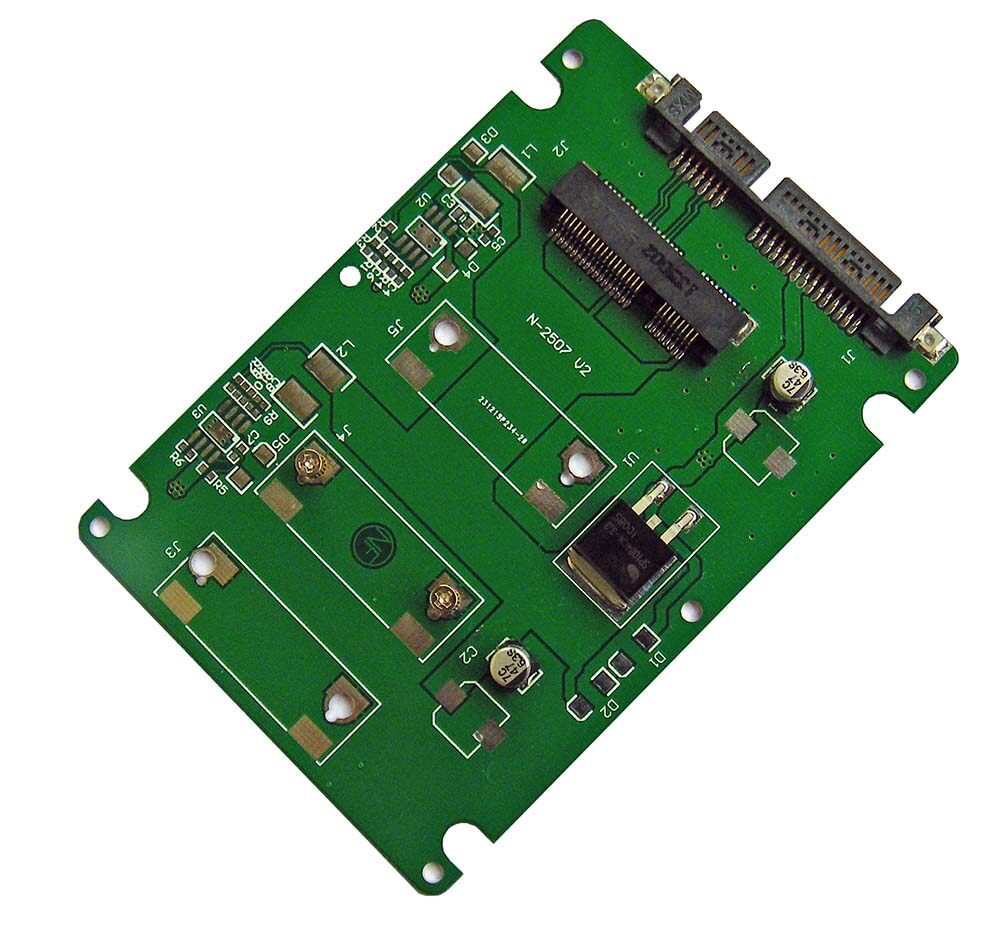 一折pcie转sata_mini pci-e/msata to sata3,mini pcie/msata转2.