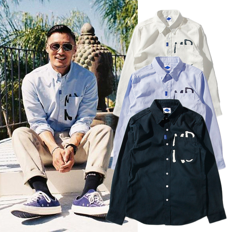 热销余文乐同款衬衫
