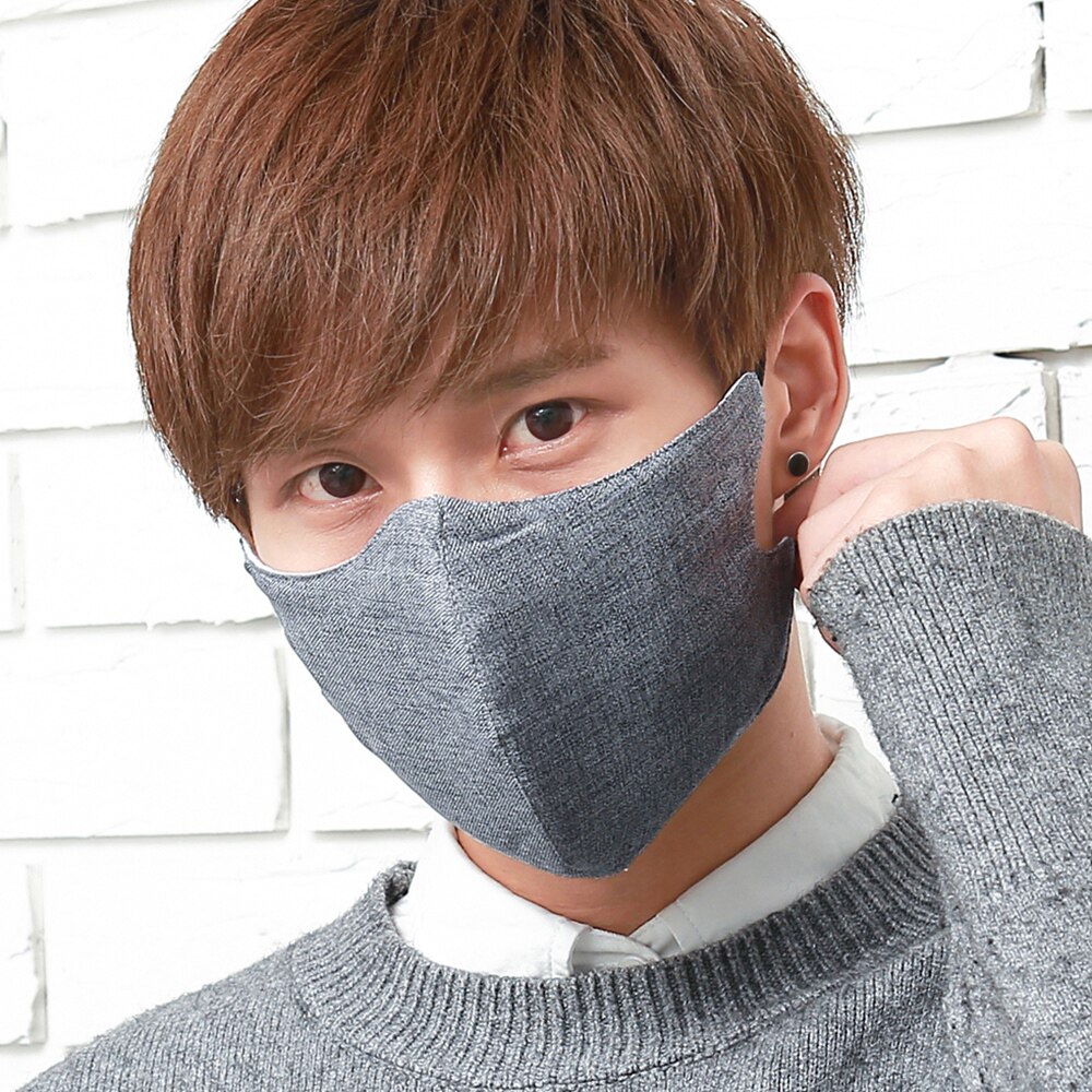 口罩大号男 个性黑_口罩男潮款个性黑纯棉韩版冬季保暖防寒学生骑行