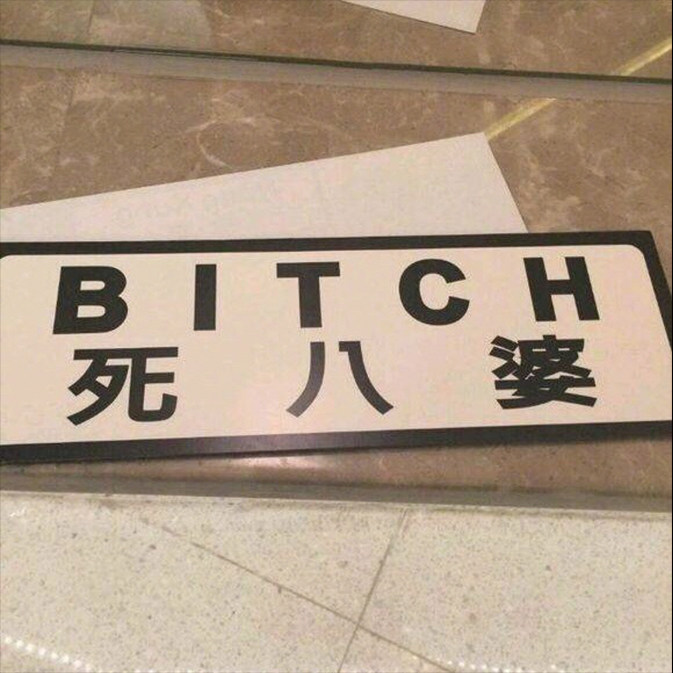 卡片机手机_无趣贩卖机/ 死八婆 bitch! oppor9s手机壳卡片优惠券