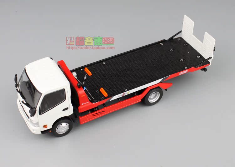 hinoprofla, 京商1:43日野hino dutro极东flatop zero ii拖车运输车模型 板车