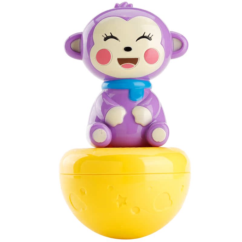 萌趣不倒翁玩具 建立宝宝平衡感