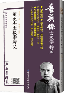 正版包邮 董英杰 董英杰太极拳释义 武术气功 北京科学技术出版社