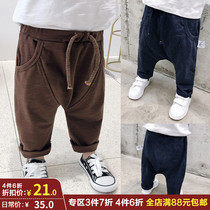 【多件多折】婴儿裤子秋装春秋男童儿童宝宝哈伦裤幼儿潮潮Y3117