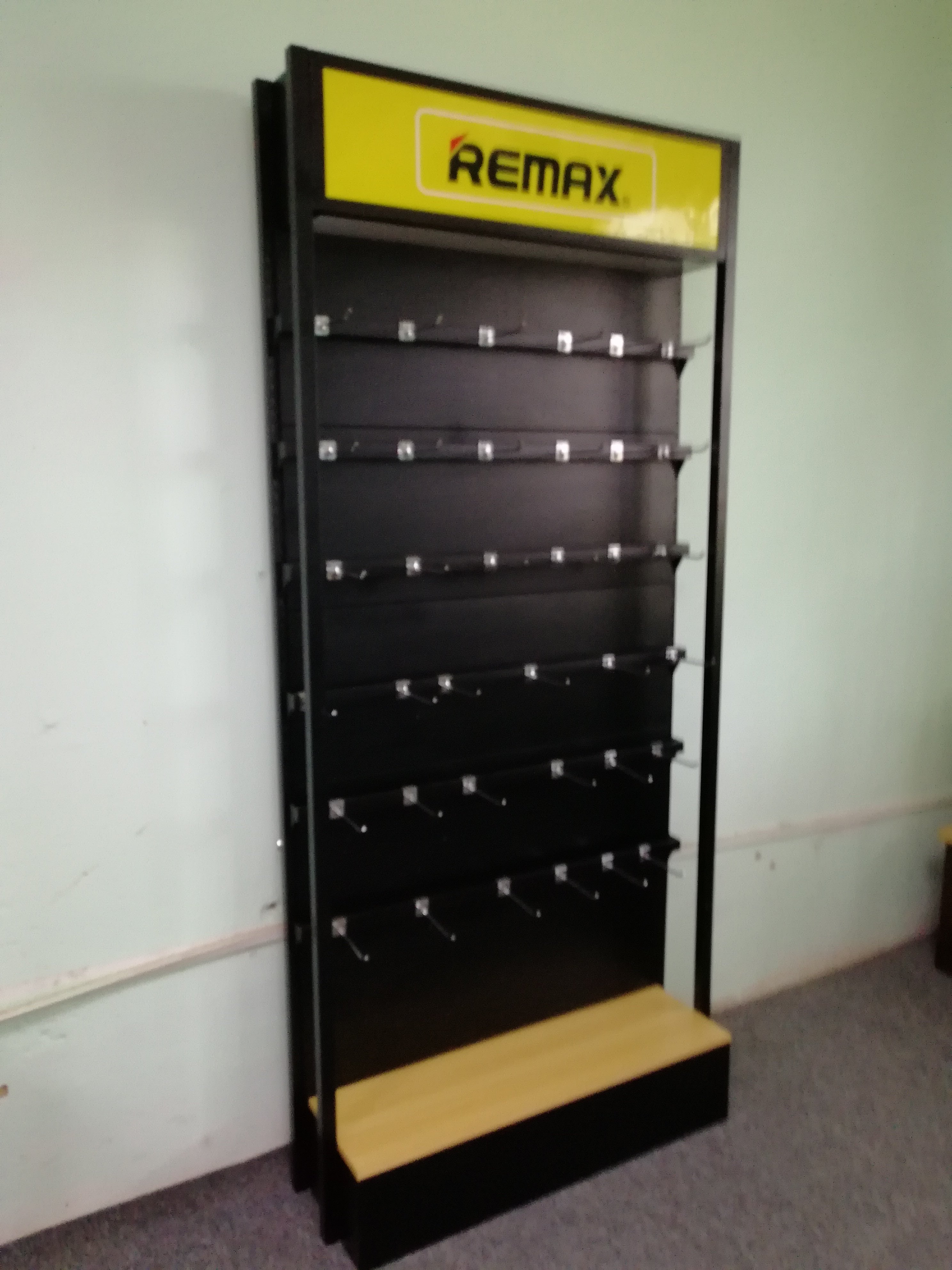 热销手机配件展示架靠墙展示柜