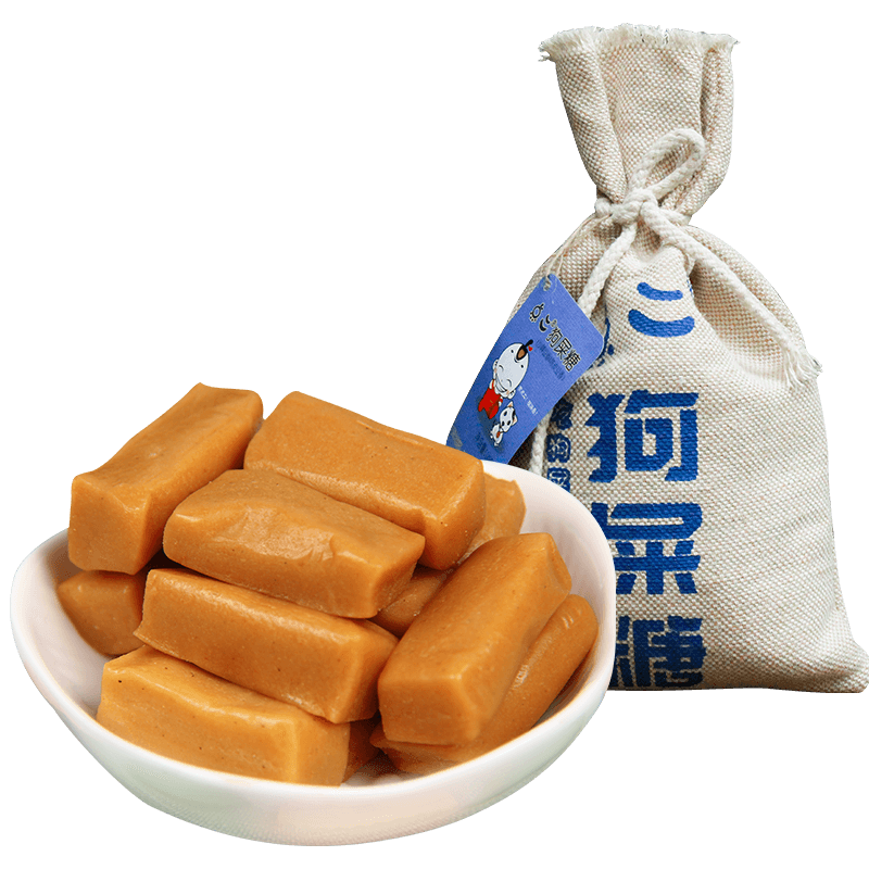 点二狗屎糖510g 四川特产糖果批发可做喜糖80后怀旧零食软糖散装