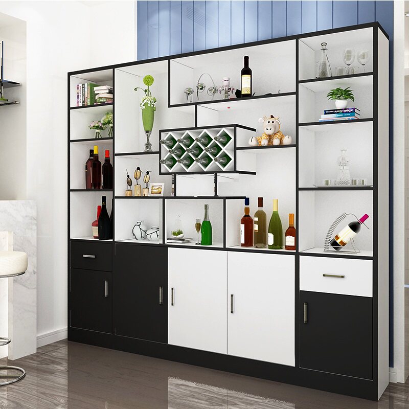 热销酒柜 欧式_客厅酒柜现代简约隔断柜玄关柜间厅展示装饰柜酒水柜餐