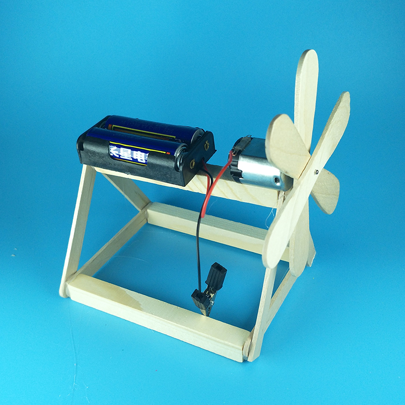 儿童自制风火轮益智科学实验玩具科技小发明制作材料创意创新拼装