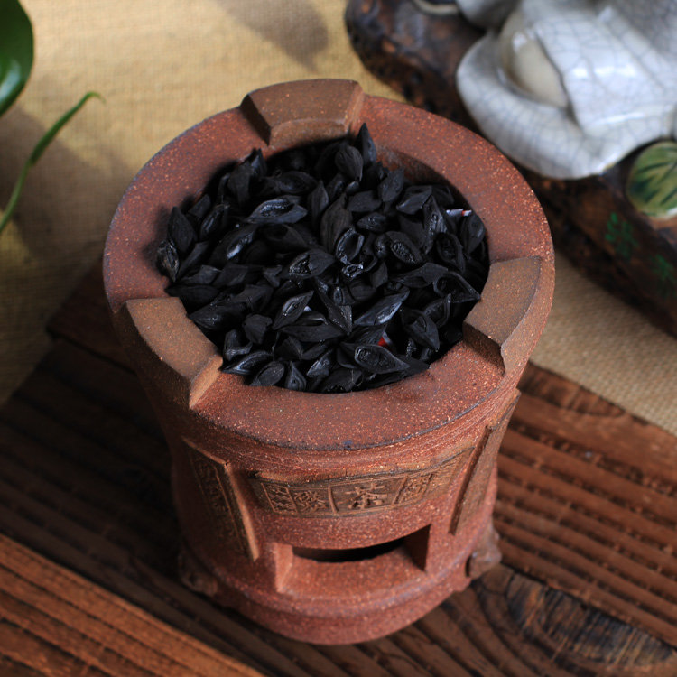 热销煮茶炉 炭炉_潮汕炭炉风炉 煮茶专用橄榄炭 火炭 木炭 功夫泡茶