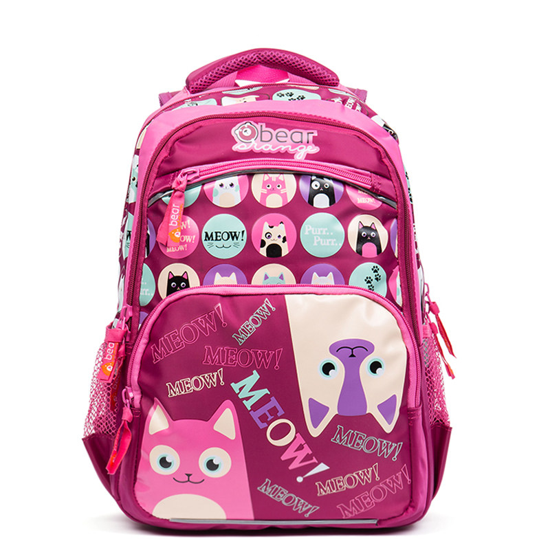 grizzly小学生儿童书包女生1-3年级卡通可爱