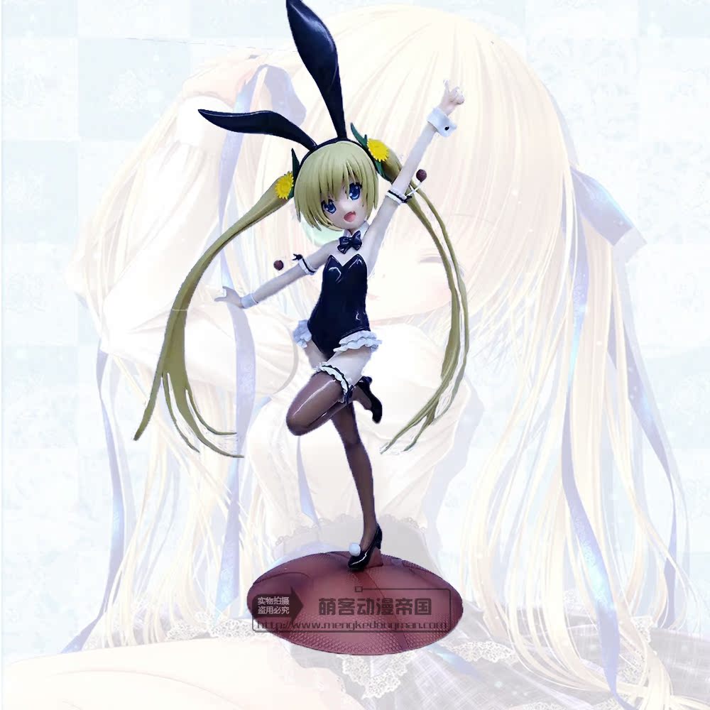 萝球社手办三沢三泽真帆粉黑色兔女郎模型摆件公仔美少女人偶玩具