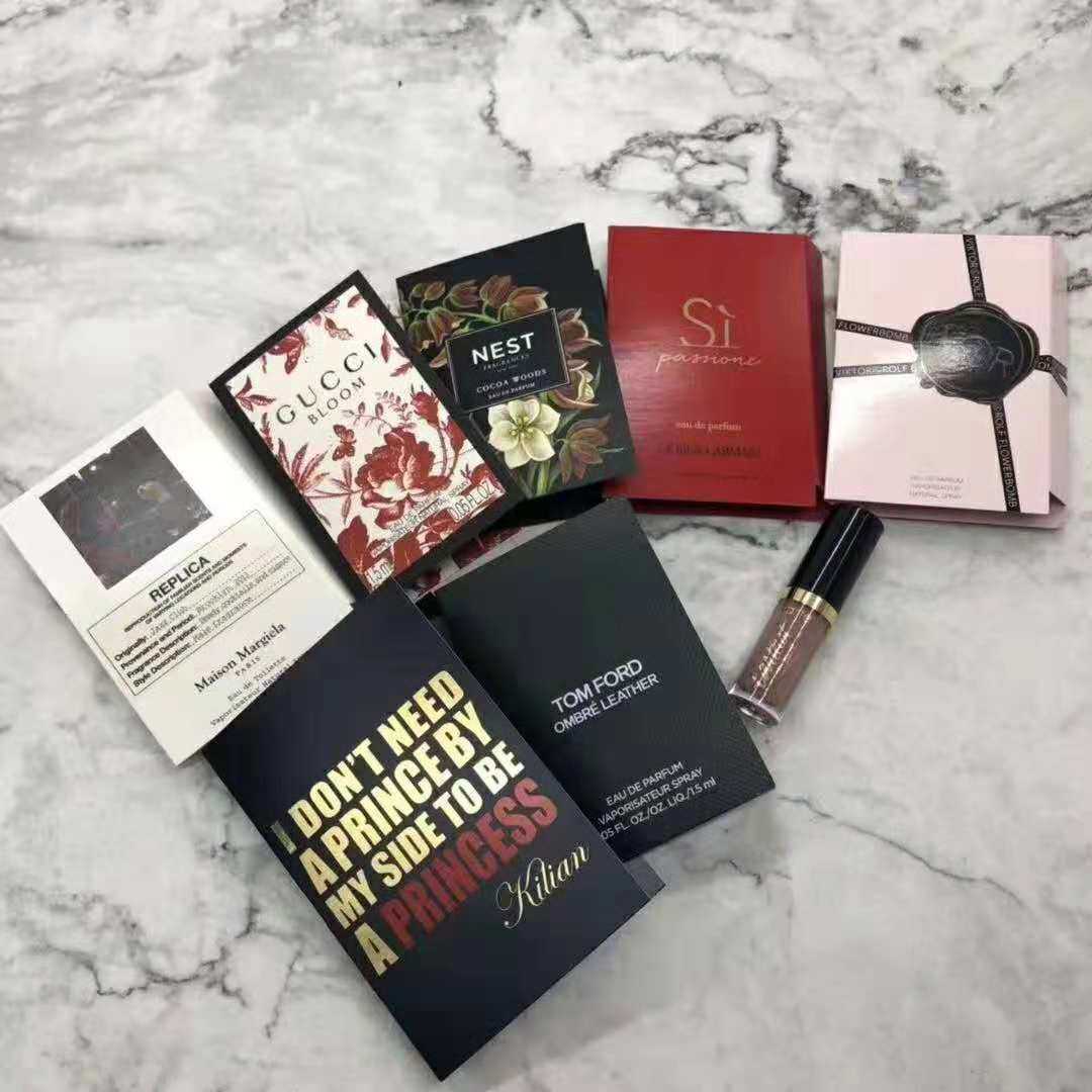 tarte_现货 美国丝芙兰超值香水唇彩套装7个试管香水1个tarte唇彩小样