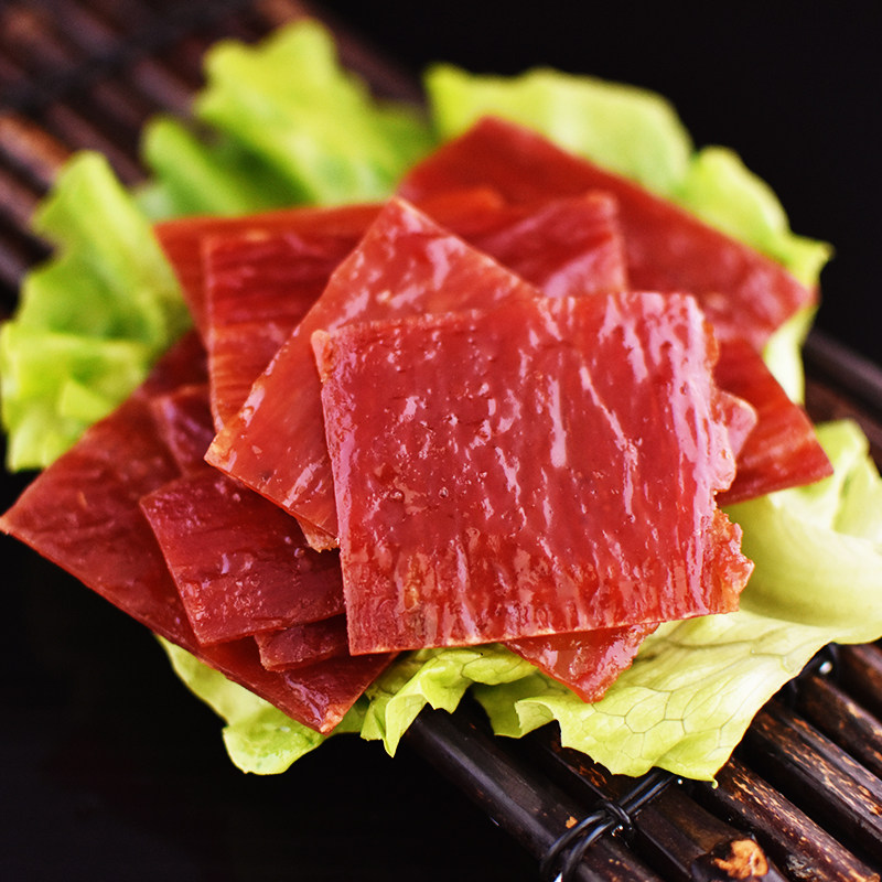 靖江猪肉脯500g包邮_【天天特价】靖江特产【悠加】
