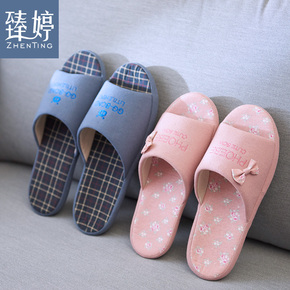 棉拖鞋 情侣 可爱