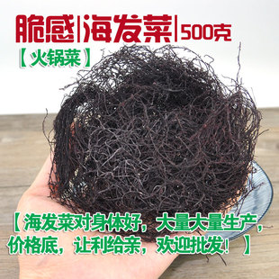 海发菜 干货500克龙须菜凉拌菜包邮野生头发菜干发丝海藻福建特产