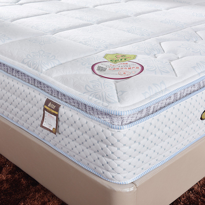 花为媒零压静音天然乳胶床垫