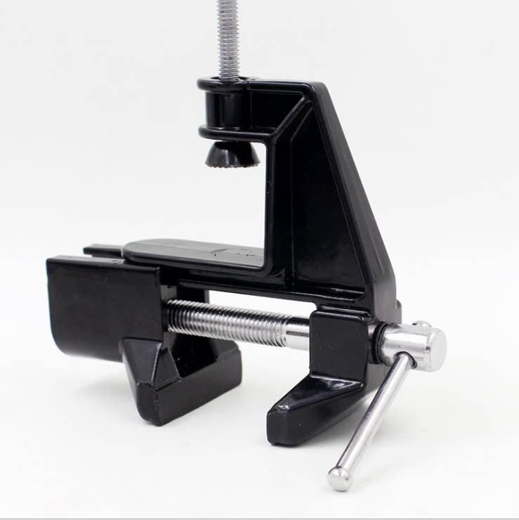 小台钳迷你工作台家用台虎夹钳台虎钳小型夹具桌钳重型精密平口