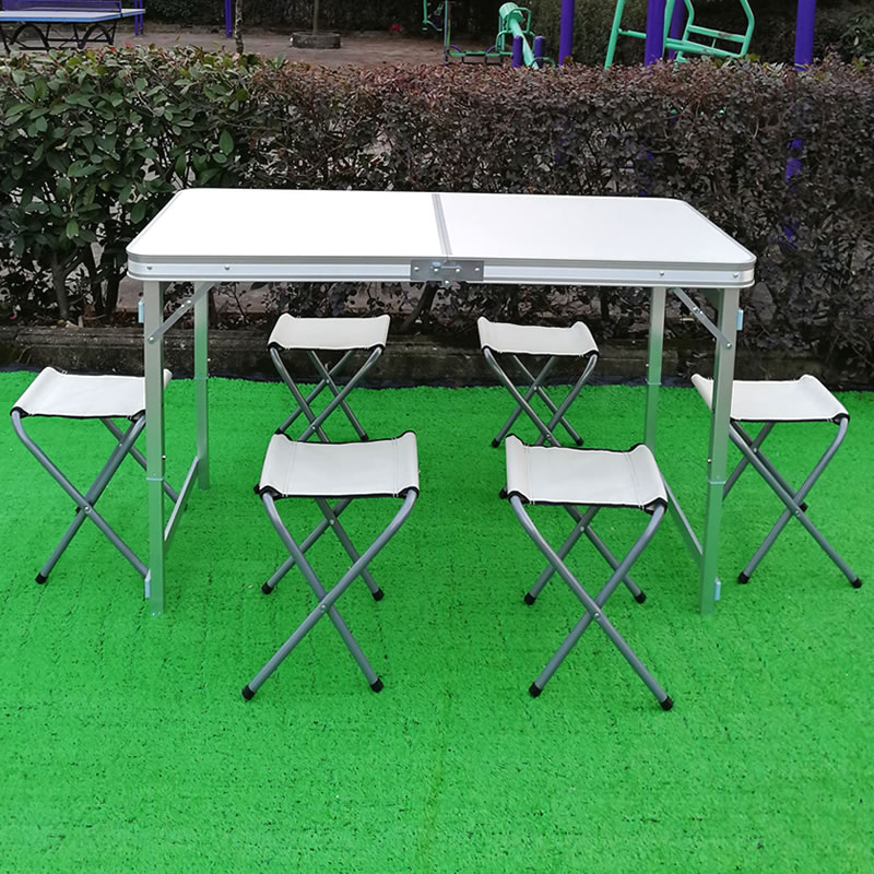 便携式户外折叠桌椅套装露营烧烤桌展业地推摆摊桌广告宣传培训桌