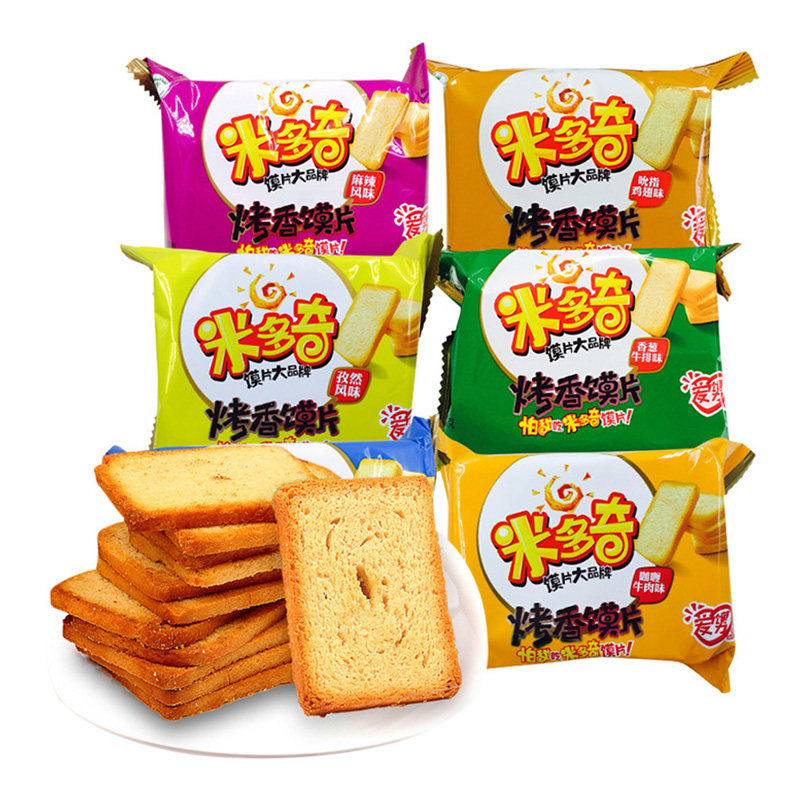 特价米多奇烤香馍片50包