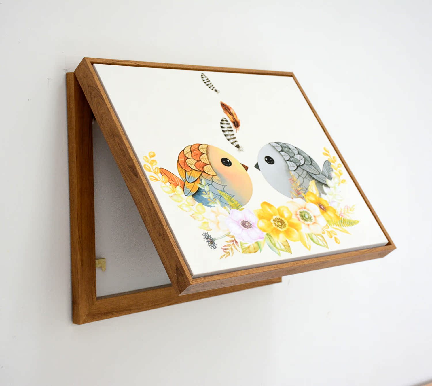 电表箱装饰盲区,唯美装饰画来助力