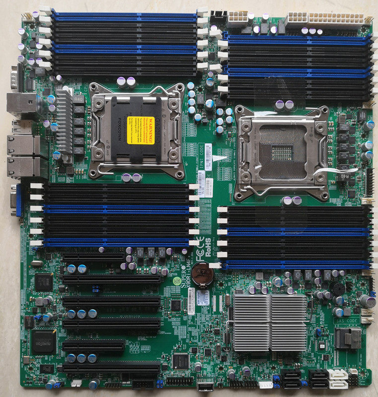 一折双路主板_一线大厂超微x9dri-ln4f e5双路x79主板 2011服务器游戏