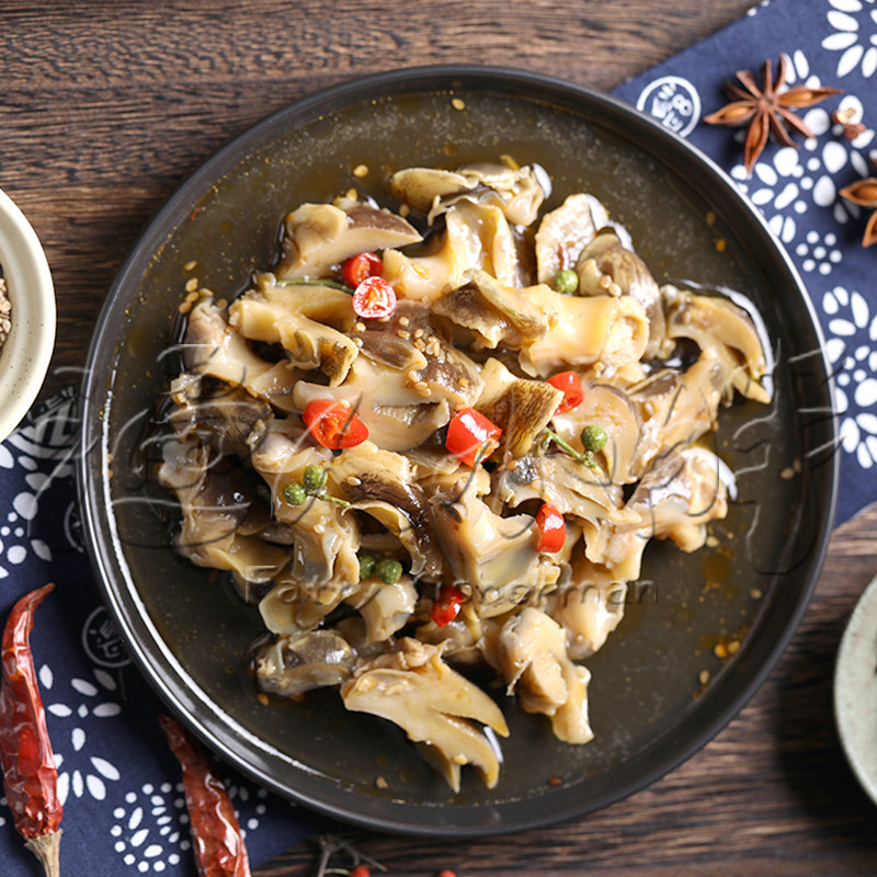 小火锅零食_渔人小胖即食麻辣螺片夏季零食下酒菜速食熟食捞汁小海鲜