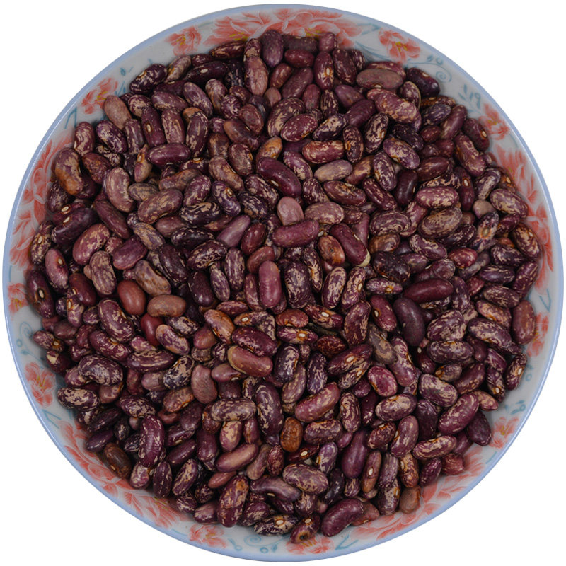 东北农家自产红花豆粒新货5斤五谷杂粮饭豆2500g满包邮红花芸豆