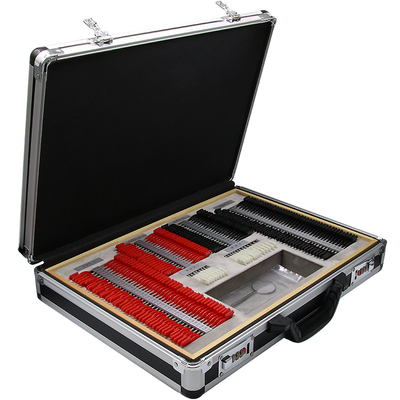 连云港天诺黄海牌 验光盘插片箱266片塑料圈 正品 国内一线品牌