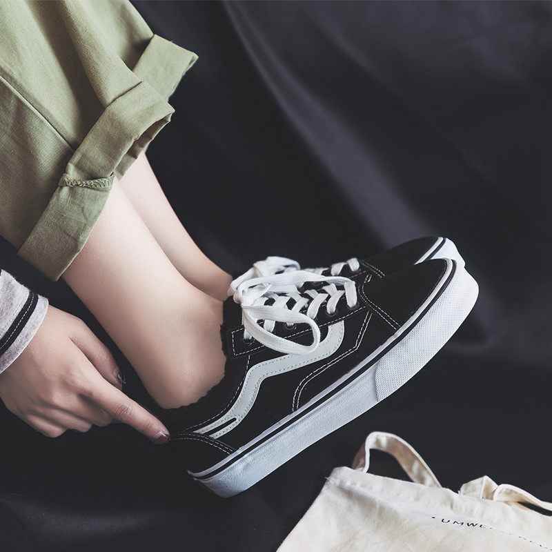 vans棉鞋女 加绒