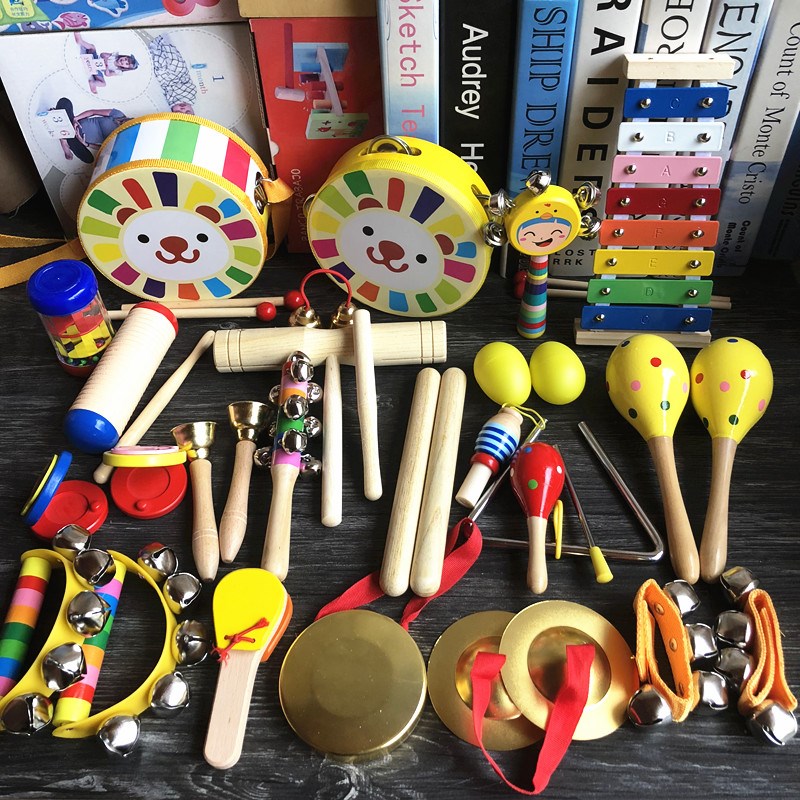 幼儿园小学生早教儿童乐器套装 启蒙音乐玩具优惠券