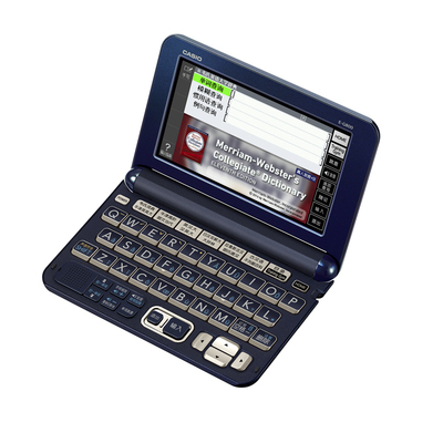 卡西欧电子词典e-g800英汉日法德学习机 多国语言翻译机eg800