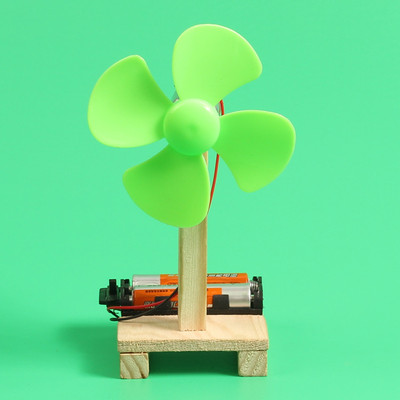 diy科技小制作小发明自制简易物理实验小电风扇玩具手工材料拼装