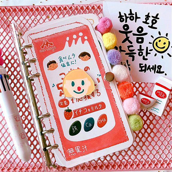 特价手帐套装 小清新_少女心手账本手帐方格活页小清新日记可爱韩国