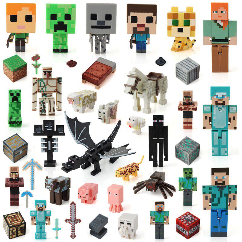 我的世界周边模型 手办