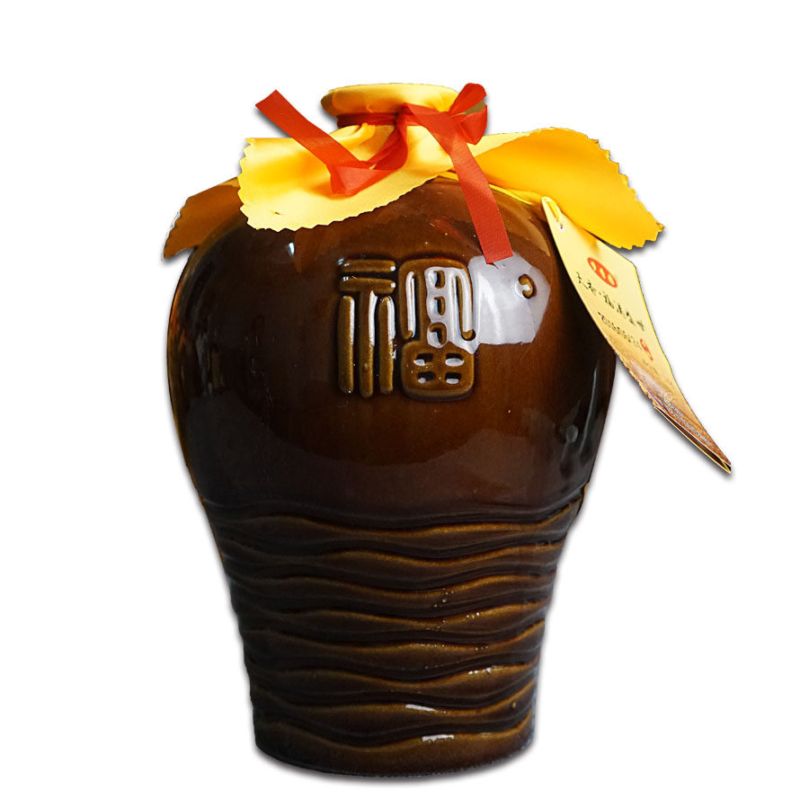 湖北房县黄酒陈酿三年老酒糯米酒半甜型黄酒坛装 三斤坛装包邮