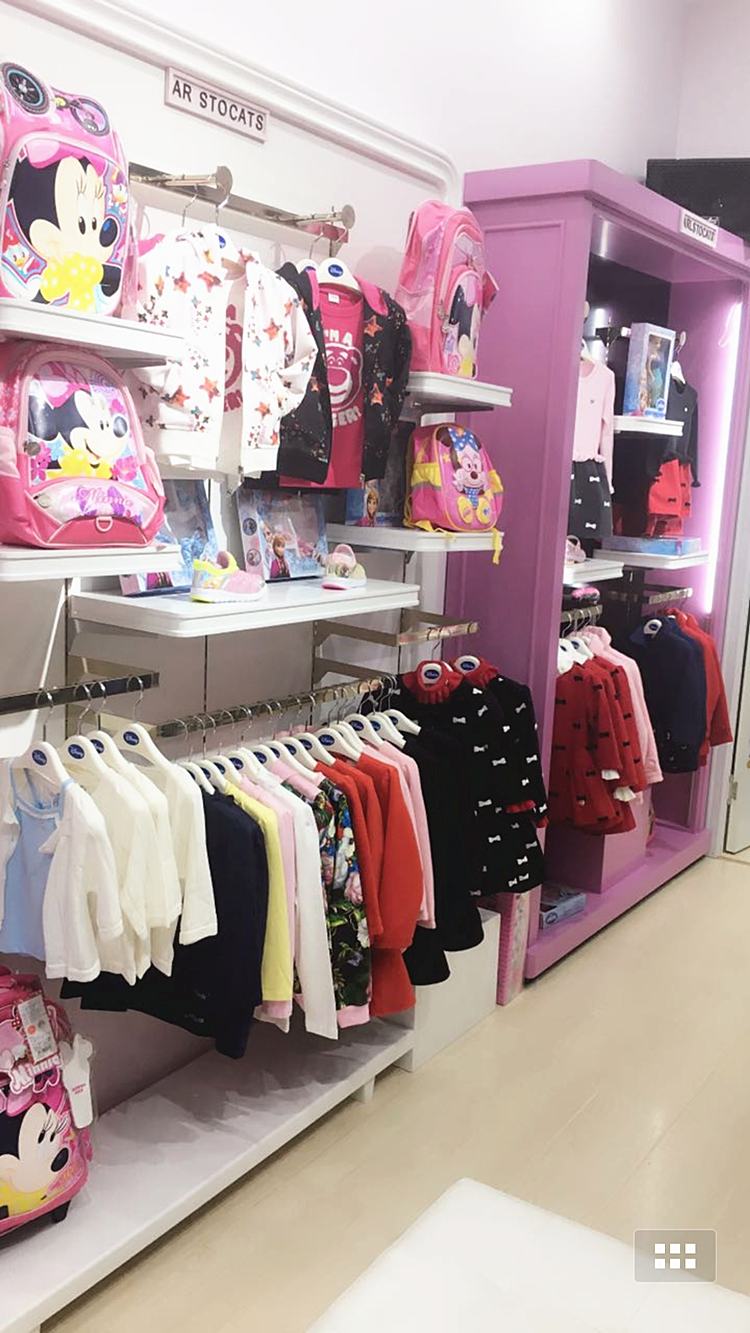 精品童装展柜展示柜高档童装店陈列柜商场专卖店烤漆柜台定制现货