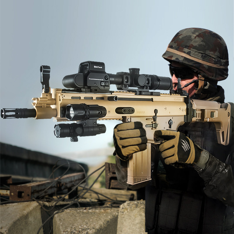 锦明8代m4水弹枪下供弹连发电动成人真人cs水弹抢儿童男孩玩具枪